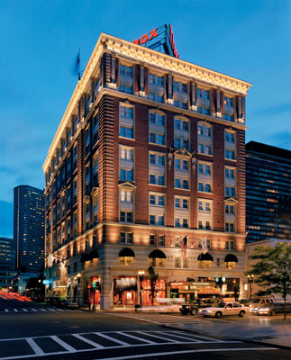 Boston’s Lenox Hotel stands as a beacon, because of its environmentally sound initiatives, including recycling and water and energy conservation.
